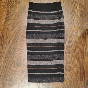 Nwt kendall and kylie long pencil skirt